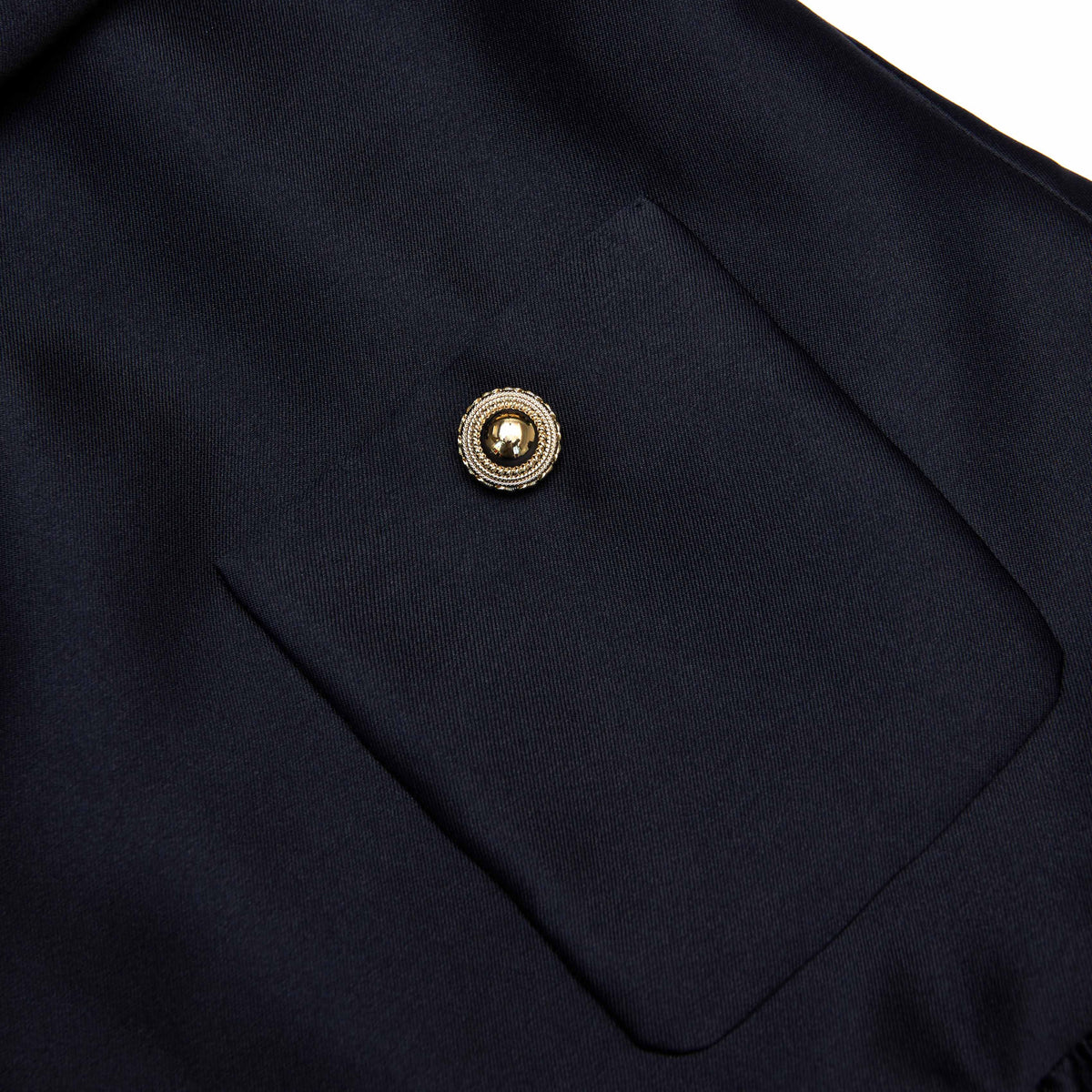 Bisiklet Yaka Tafta Mini Elbise