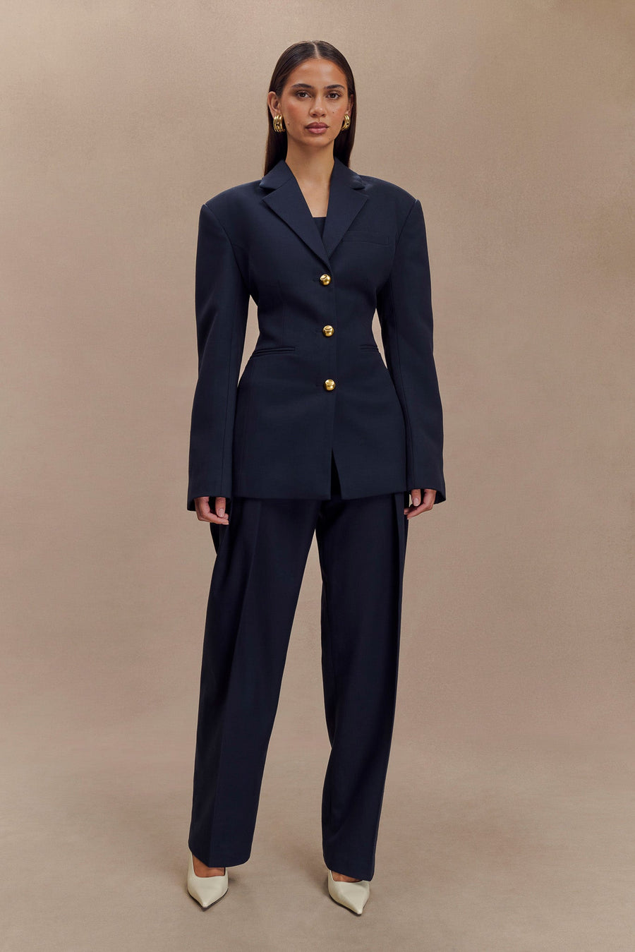 Büzgülü Blazer Ceket