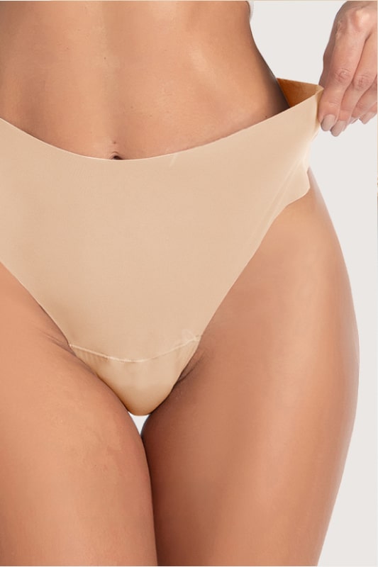 yüksek bel görünmez string Nudae, görsel 1