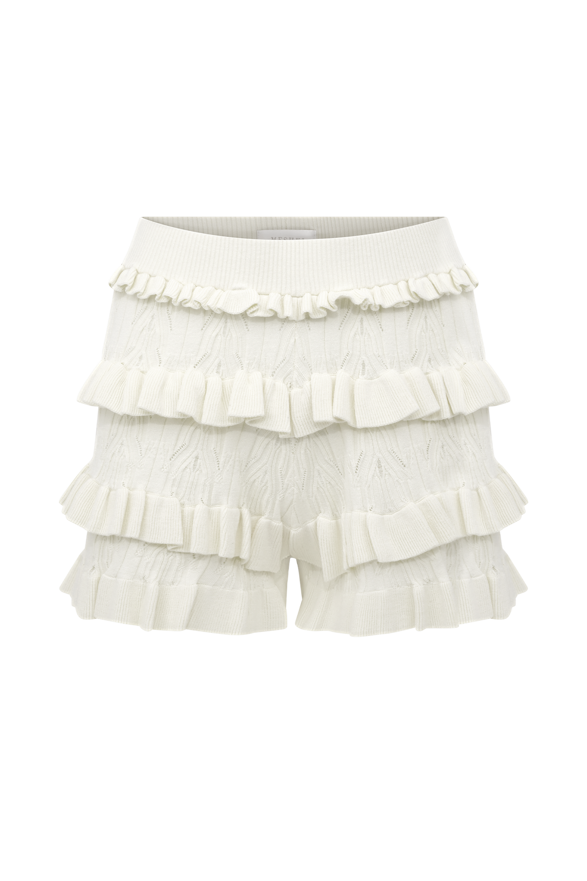 Örgü Fırfırlı Pantolon