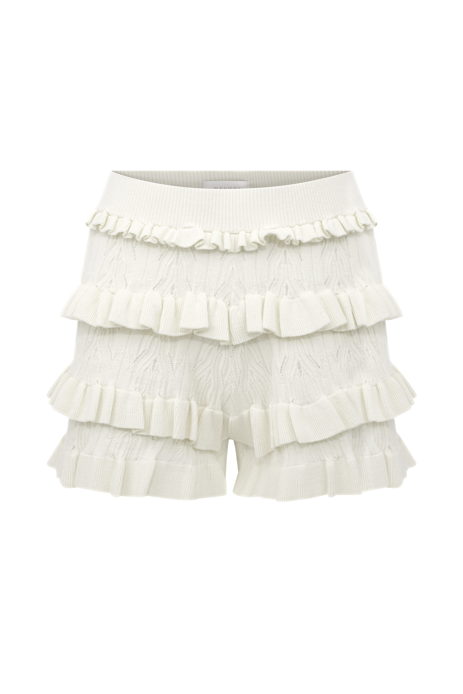 Örgü Fırfırlı Pantolon