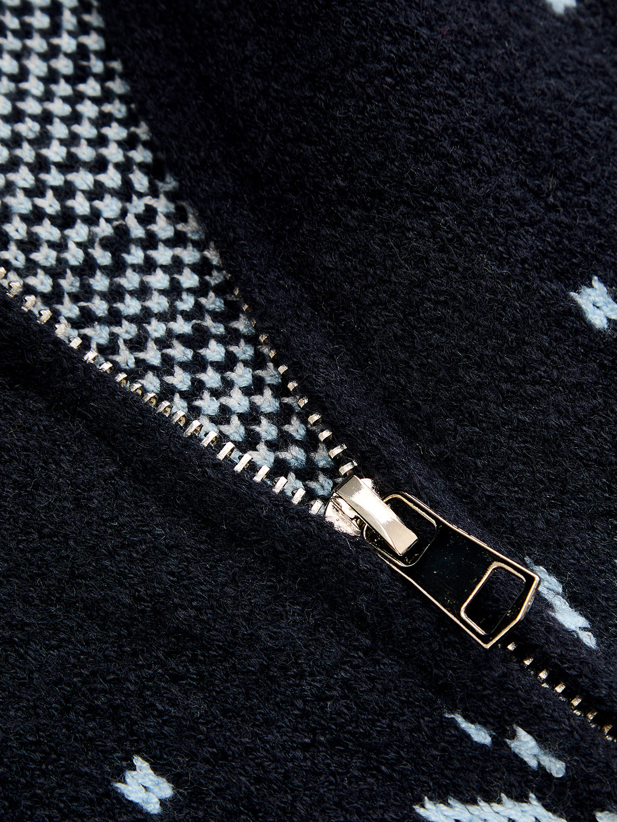 Paisley Zip Knit Jacket