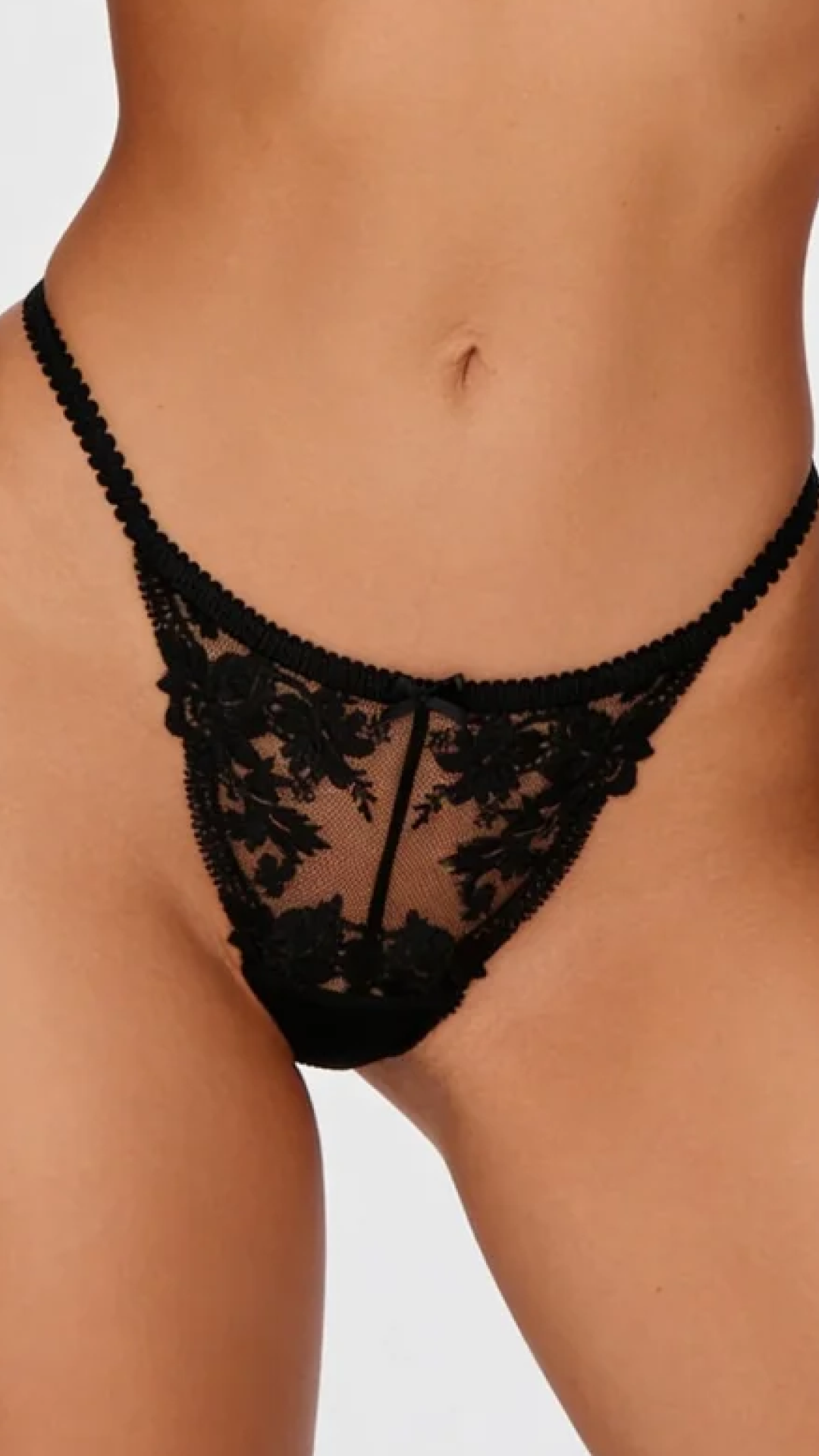 Fleur Çiçekli Dantelli String - görsel 5