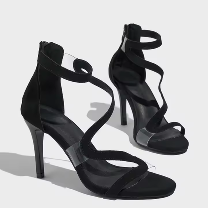 Midnight Strap Heels