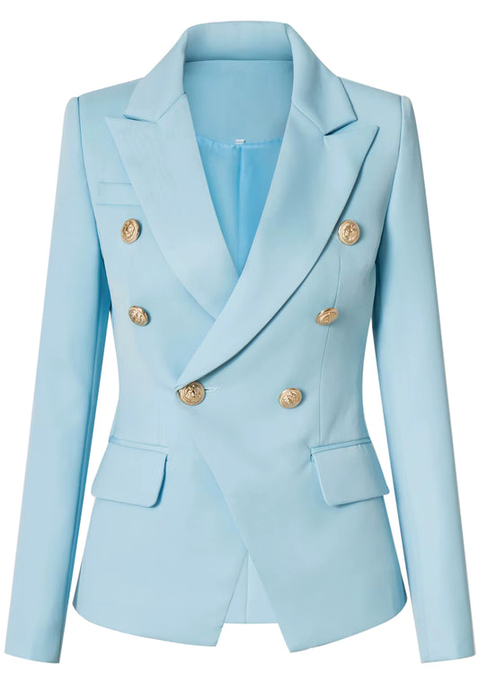 V Yaka Uzun Kollu Blazer Ceket