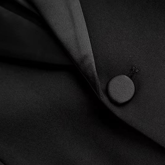 V Yaka Uzun Kollu Blazer Ceket
