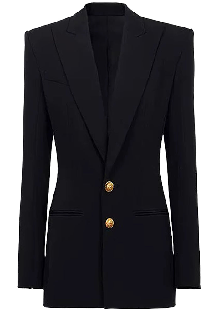 V Yaka Cepli Uzun Kollu Blazer Ceket
