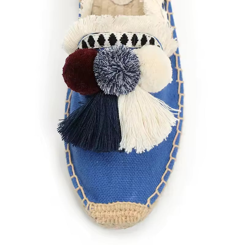Soléa Tassel Espadrilles