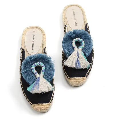 Soléa Tassel Espadrilles