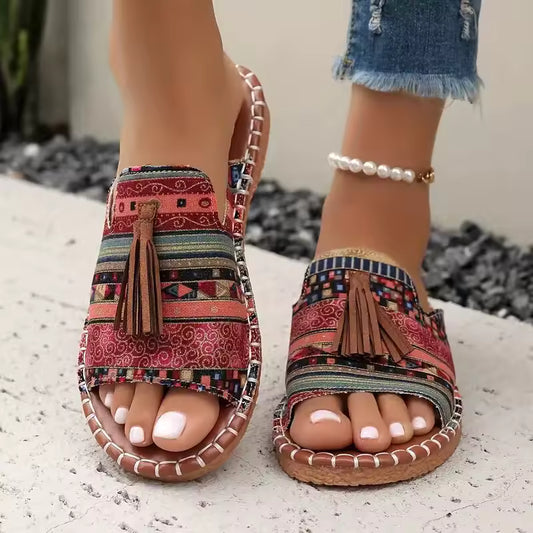 Marbella Tassel Sandals