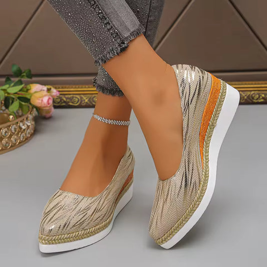 Celestia Wedge Loafers