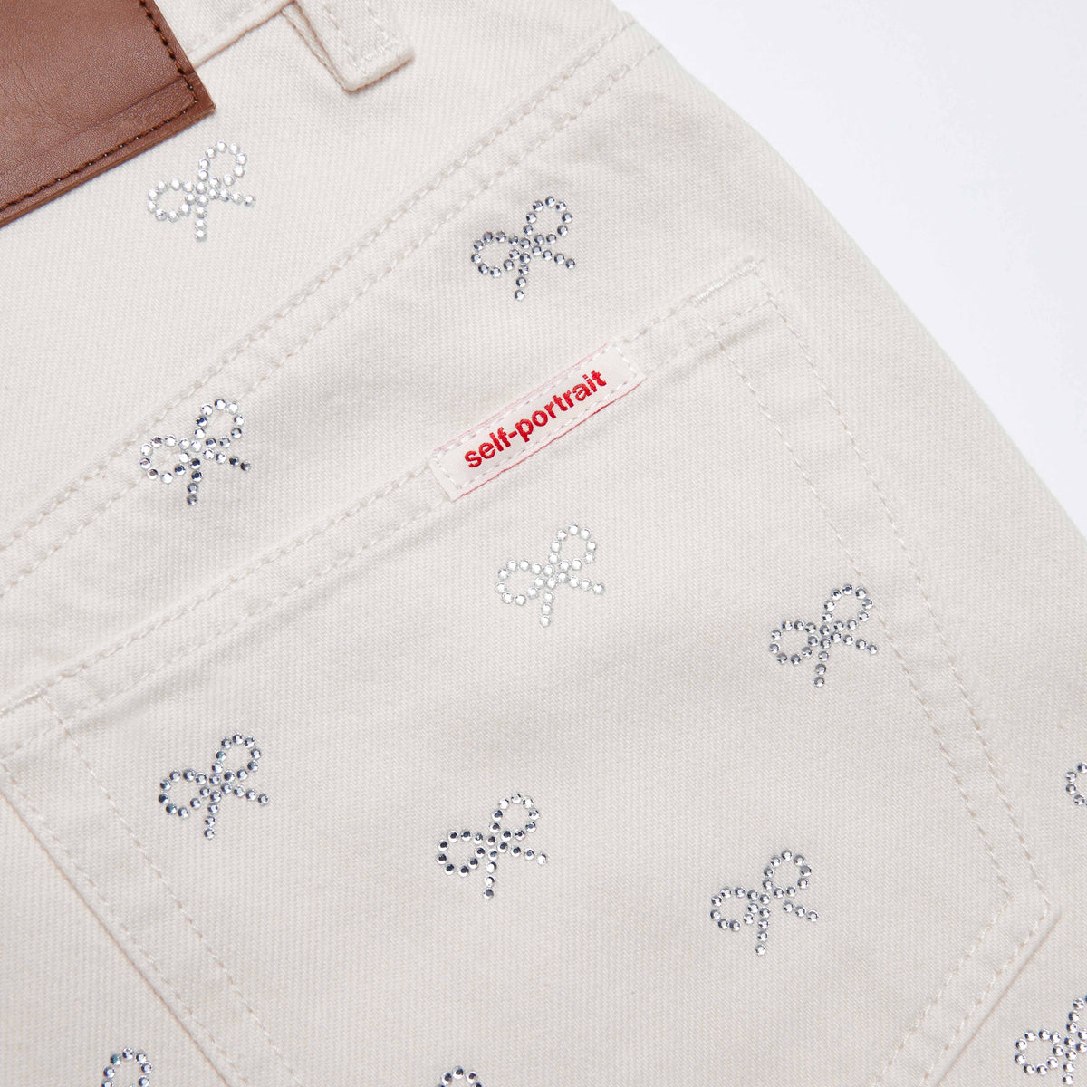 Kot Kristal Fiyonklu Pantolon