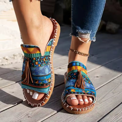 Marbella Tassel Sandals