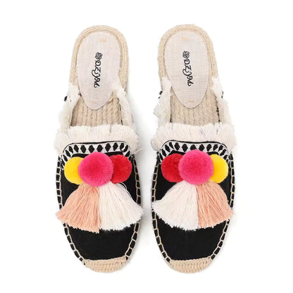 Soléa Tassel Espadrilles