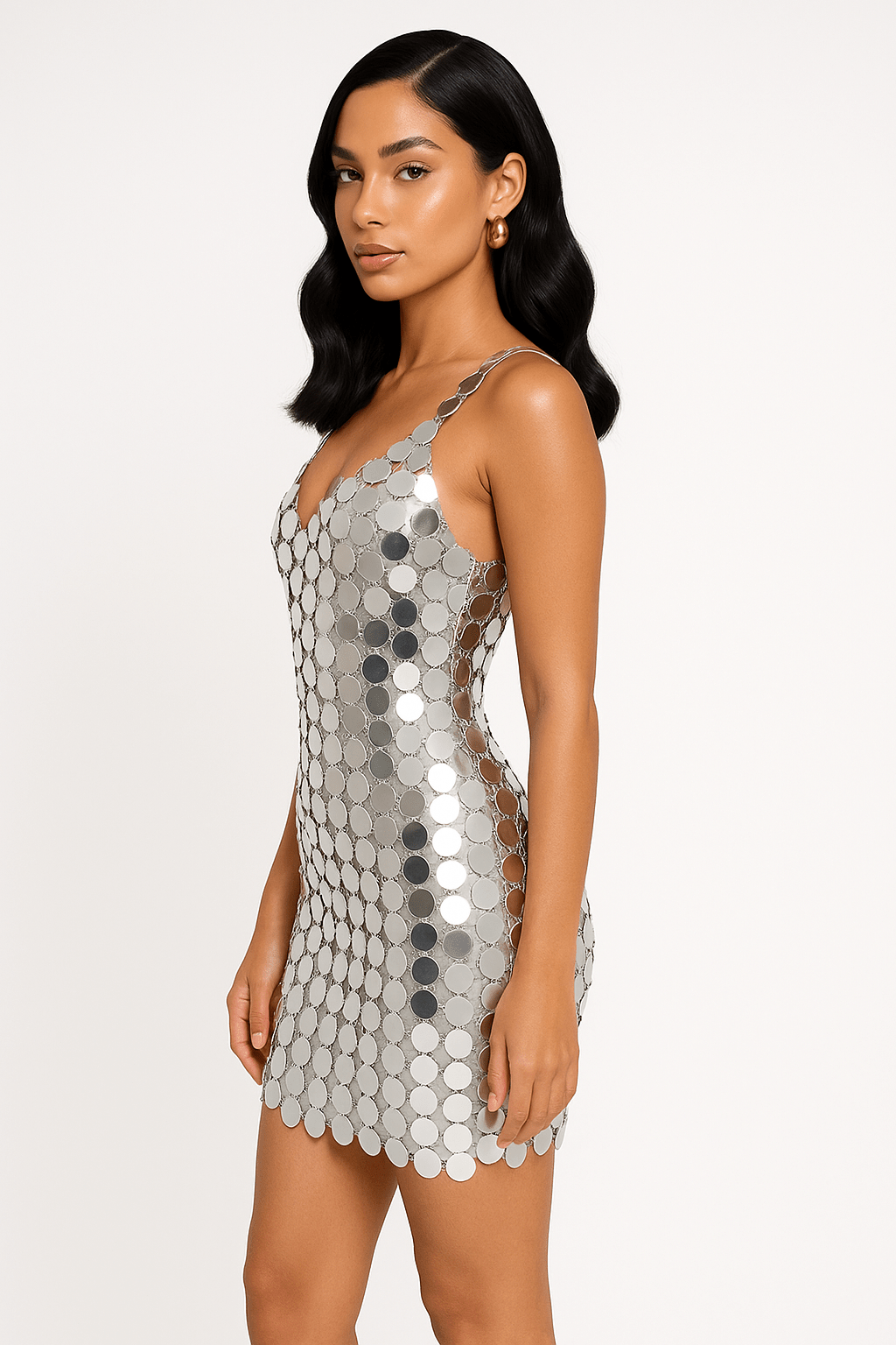 Aurielle Sequin Mini Dress