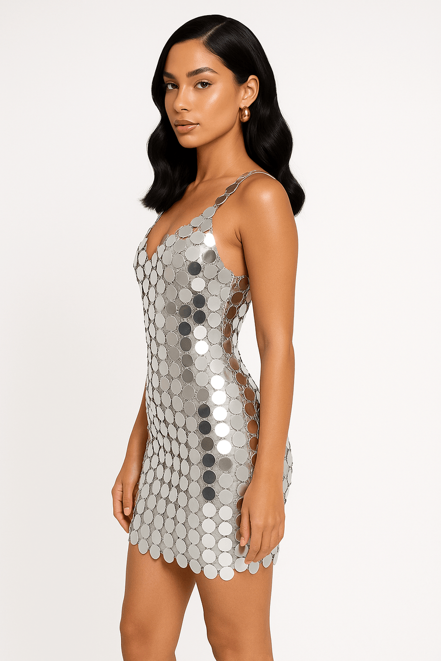 Aurielle Sequin Mini Dress