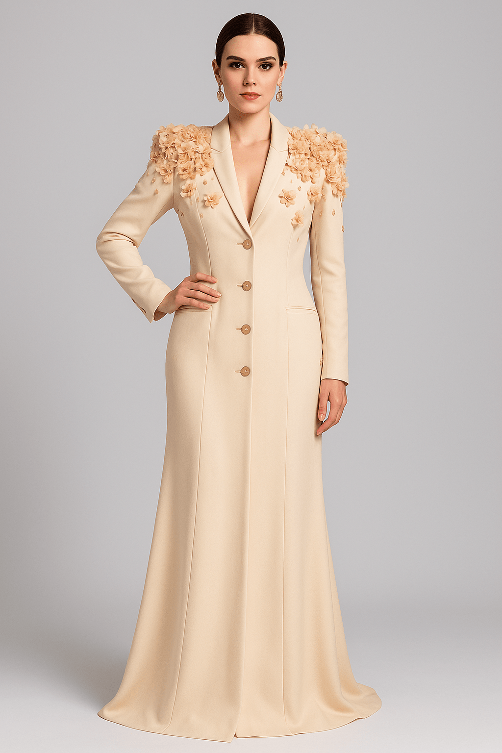 Elegant Modest Evening Dress