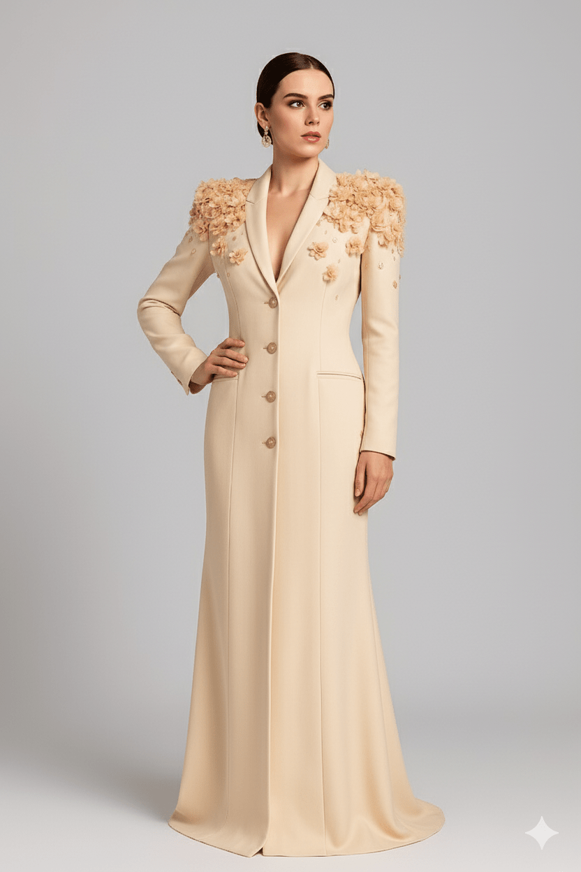 Elegant Modest Evening Dress