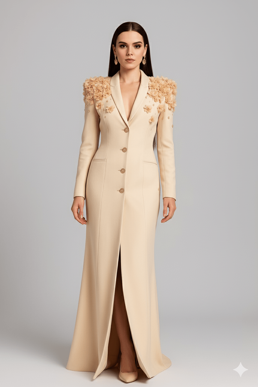 Elegant Modest Evening Dress