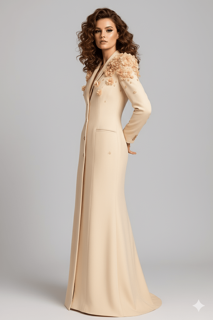 Elegant Modest Evening Dress